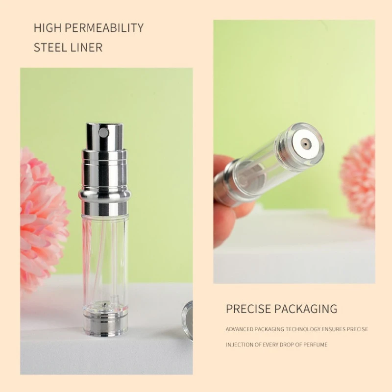 5 ミリリットル革香水瓶詰め替え香水アトマイザー旅行用スプレーボトルフレグランス容器ファイン化粧品容器 1 PC