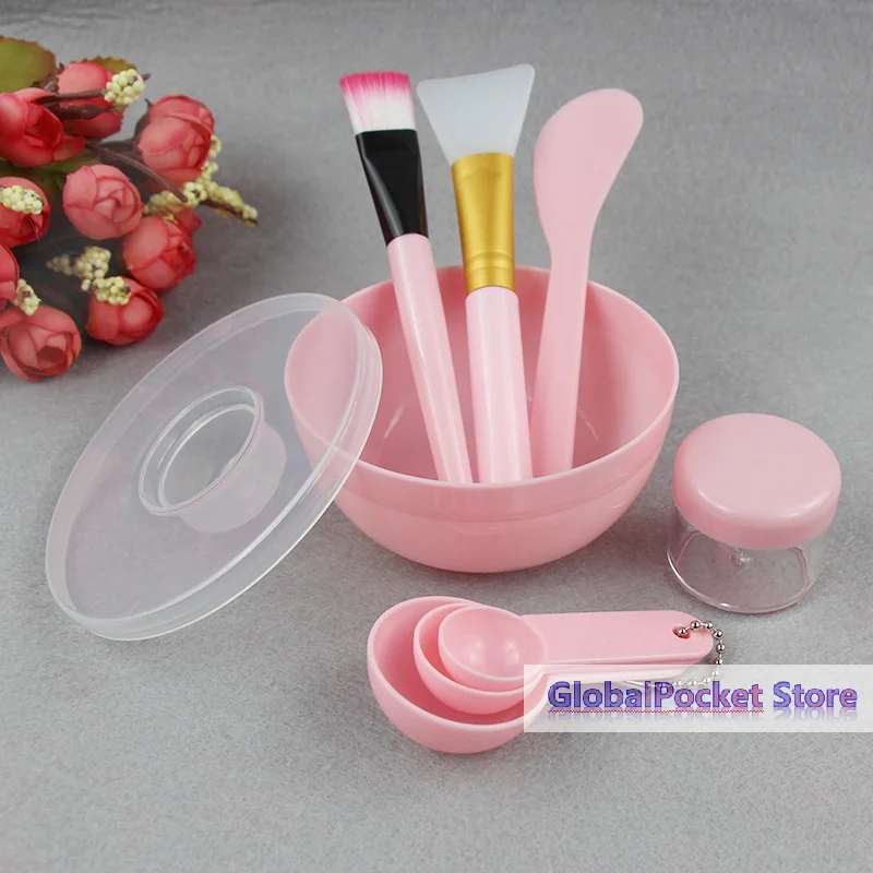 Beauty Makeup Brushes - Gesichtspinsel-Maskenschüssel-Set mit Löffel, Maskenpinsel, DIY-Schönheitswerkzeuge, Mischwerkzeuge,