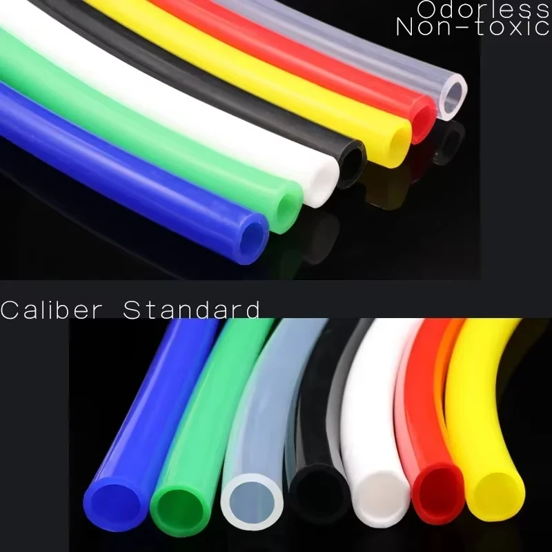 1Meter Silicone Tube Flexible Rubber Hose Food Grade Soft Drink Pipe Water Connector ID 1mm 2mm 3mm 4mm 5mm 6mm 7mm 8mm 9mm 10mm