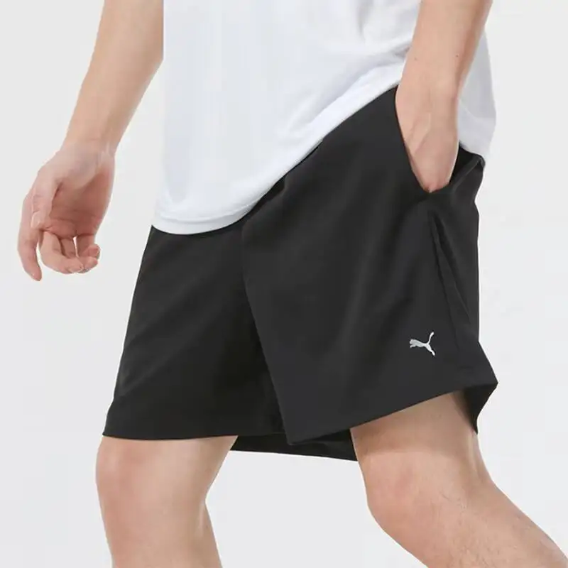 Puma black short pants for men - new summer style running sports pants, loose-fitting training five-pants 520768-01 sport