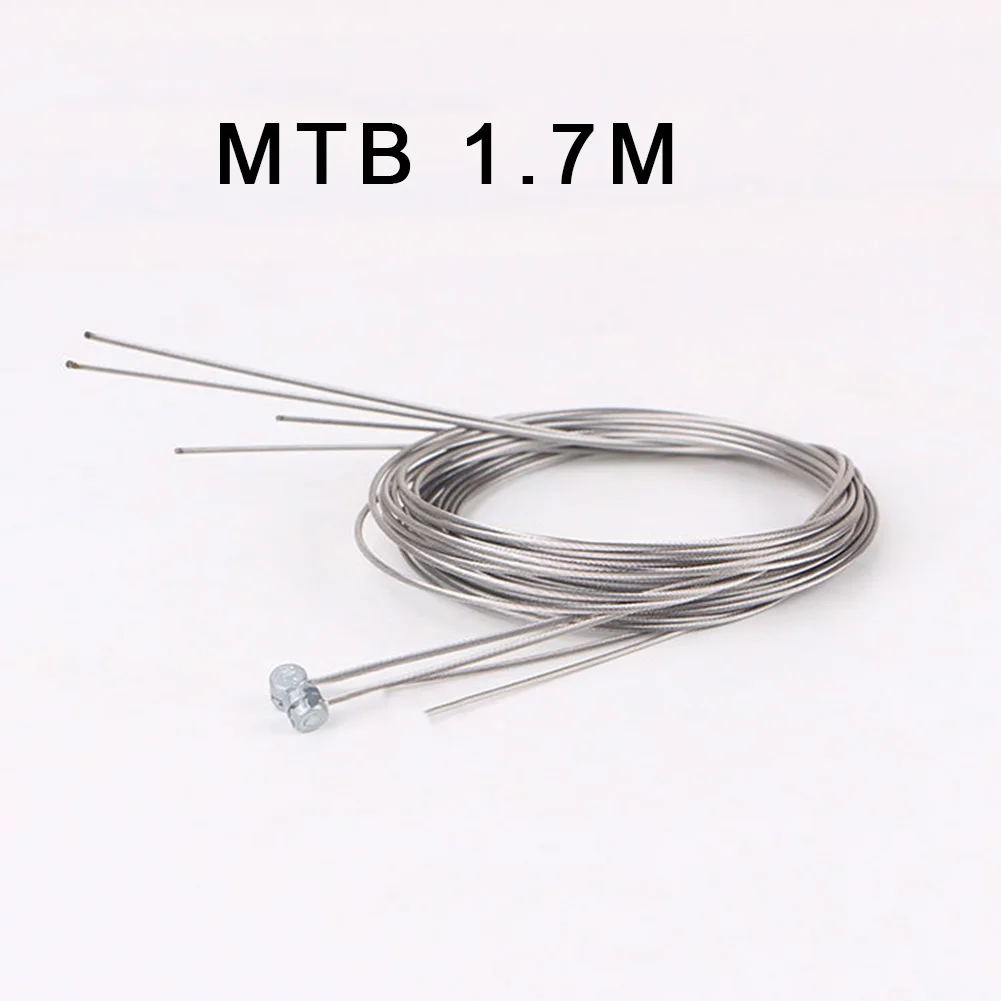 1.7/2.1M Bicycle Brake Shift Inner Cable Core Wire Shift Stainless Steel Derailleur Core Mountain Bike Cycling Accessories