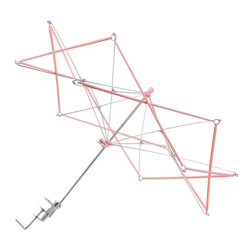 SOFT-Yarn Thread Fiber String Wool Winder Holder Umbrella Knitting Operated Swift Craft For Patchwork Sewing DIY Accessories