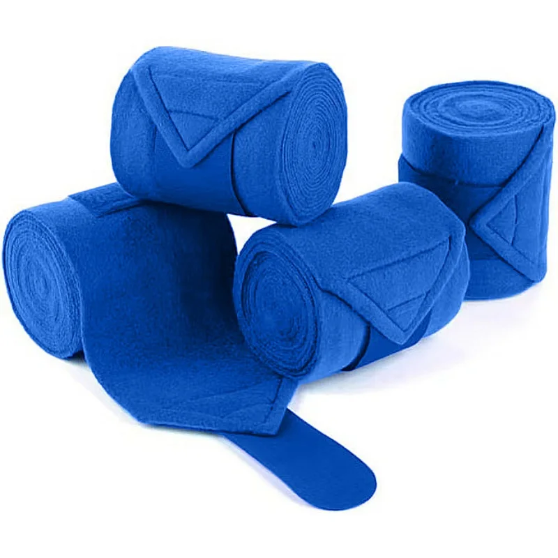 4 Pack Horse Polo Wraps Upgrade with Bling Leg Wraps for Horses Fleece Leg Wraps Stable Equestrian Supplies