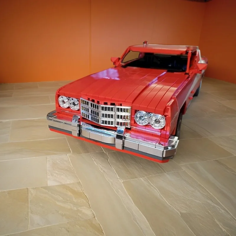 2057pcs MOC Creator Expert Fordes Gran Torino 1975 Starsky & Hutch V2.1 Model Christmas Gift DIY Home Accent Tabletop Display