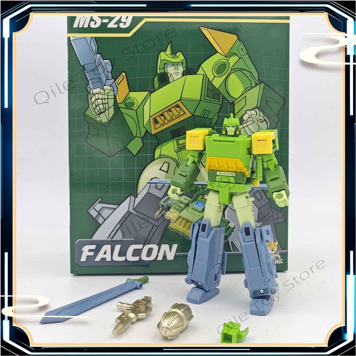 

В наличии Трансформированные игрушки MFT Механик Игрушка MS-29 MS29 Springer Falcon 3 Changers 12 см Мини-кисы Фигурка Игрушка