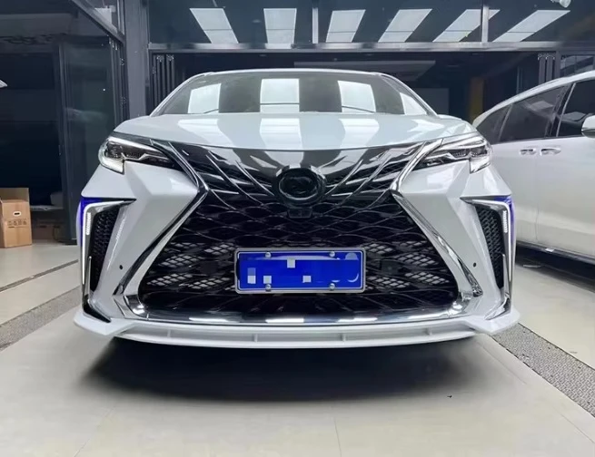 2020-2022 forToyota for Sienna Dream Drama Style Body Kit High Quality Front Bumper Grille Front Lip Rear Lip Perfect Fit New