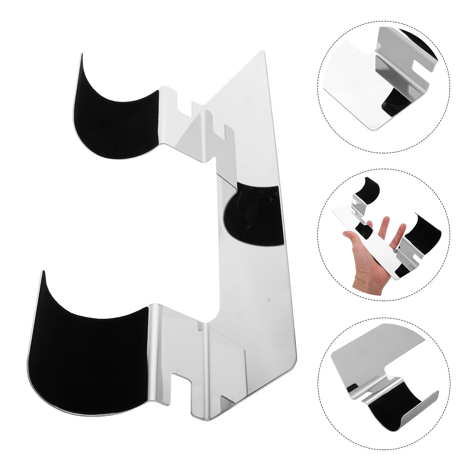 

Органайзер для инструментов для волос, настенная стойка из нержавеющей стали для фена, выпрямителя, аксессуаров для хранения, компактная стильная ванная комната