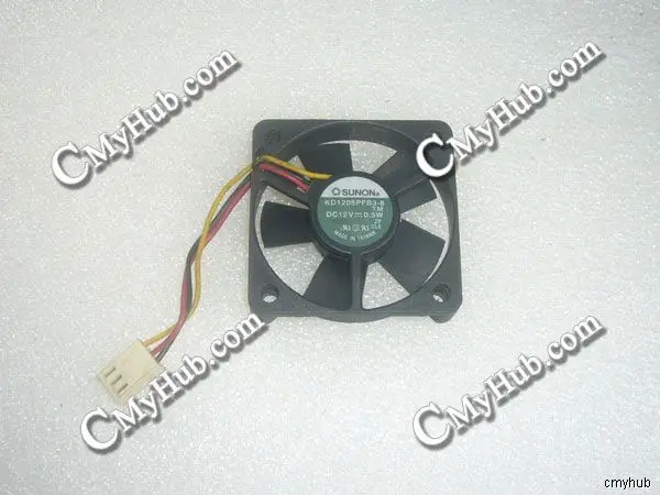 For SUNON KD1205PFB3 8 TM DC12V 0.5W 5010 5CM 50MM 50X50X10MM 3pin Cooling Fan KD1205PFB3-8 TM KD1205PFB3 8