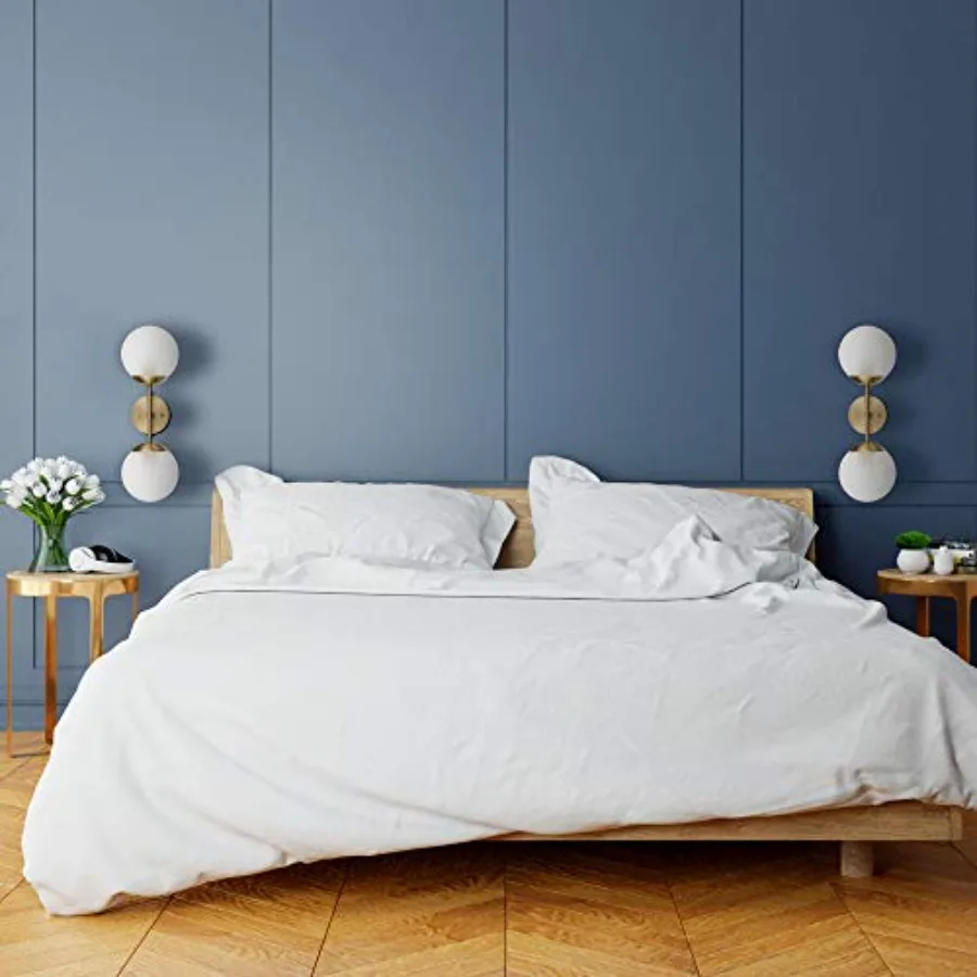 Celestia 2-Light Wall Sconce Matte Brass Frosted Glass Shades
