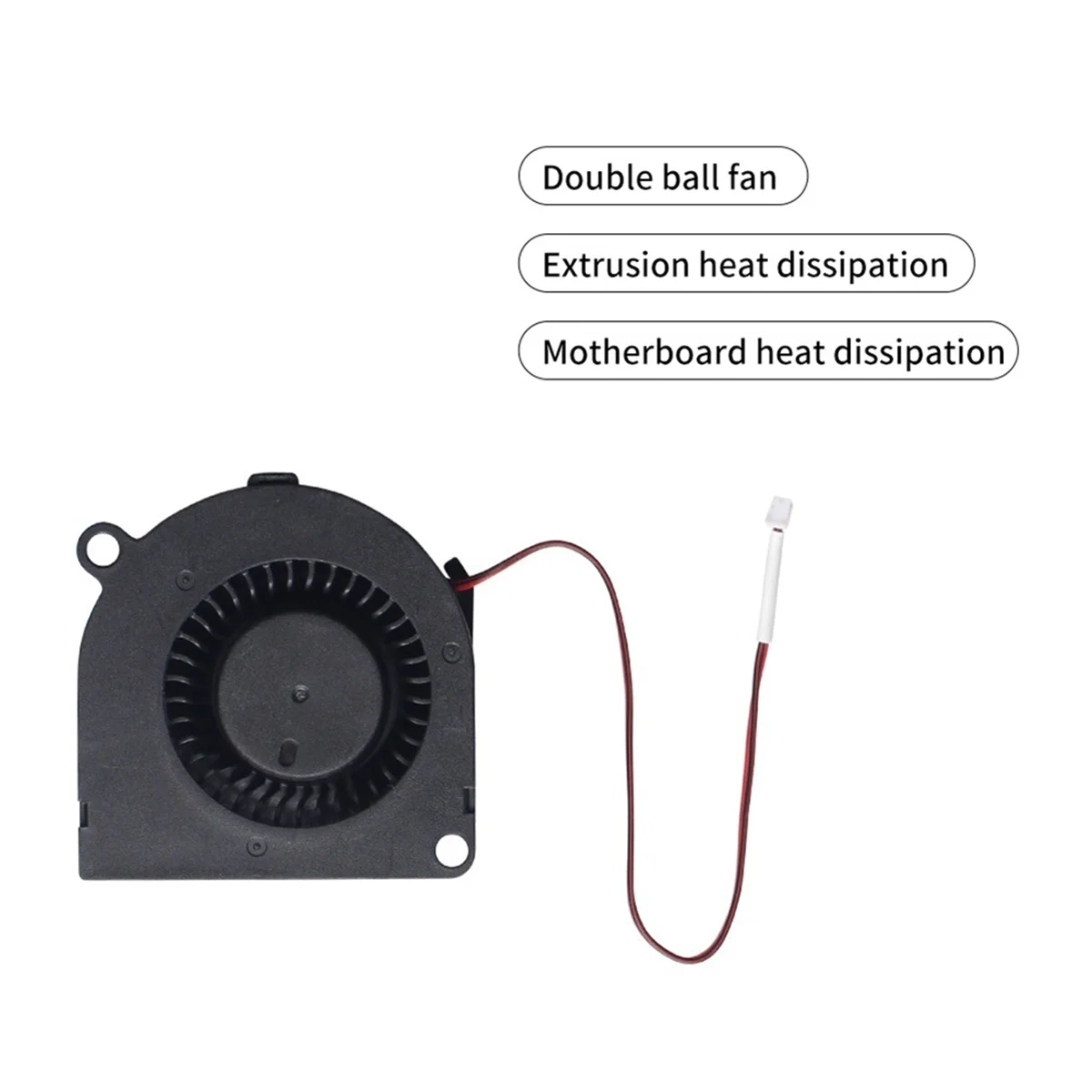 

A04V для SV08 5020, охлаждающий вентилятор с двойным шариком, быстрое охлаждение и бесшумный вентилятор для 3D-принтера SV08