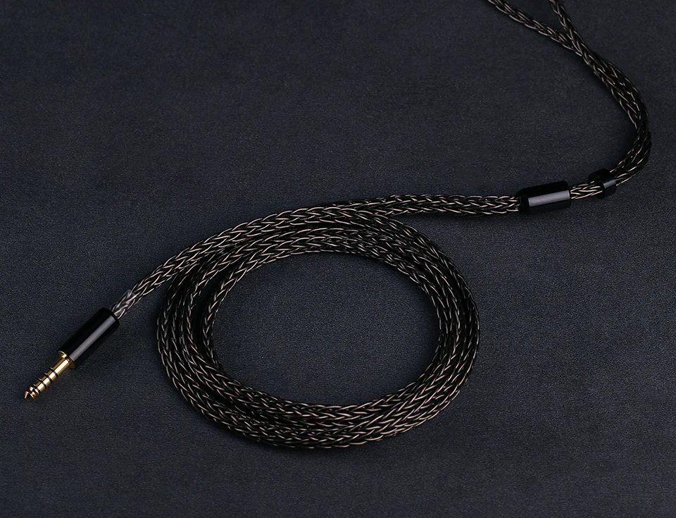 OPENHEART 16 Core Headphone Cable 1 to 2 jack dual 3.5/2.5/4.4mm Balance Cable Silver Plated Copper Upgrade XLR 2m 3m Cable