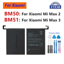 Brand New BM51 BM50 Battery For Xiaomi Mi Max 3 Max3 /Mi Max 2 High Quality Phone Replacement Batteries