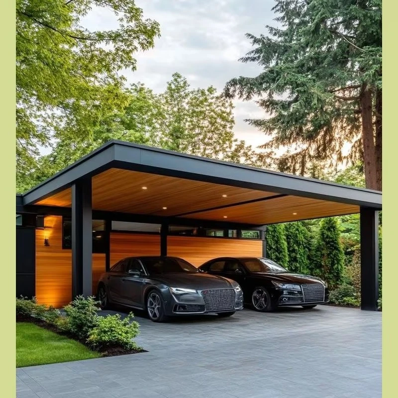 Innovative Automatic Retractable Car Sunshade and Rain Cover Outdoor Weather Protection Carport