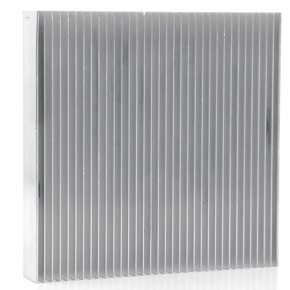 90x90x15MM Aluminium Heat Sink Suitable for all kinds of small DC converter boards, LEDs, power supply ICs, transistors, etc.