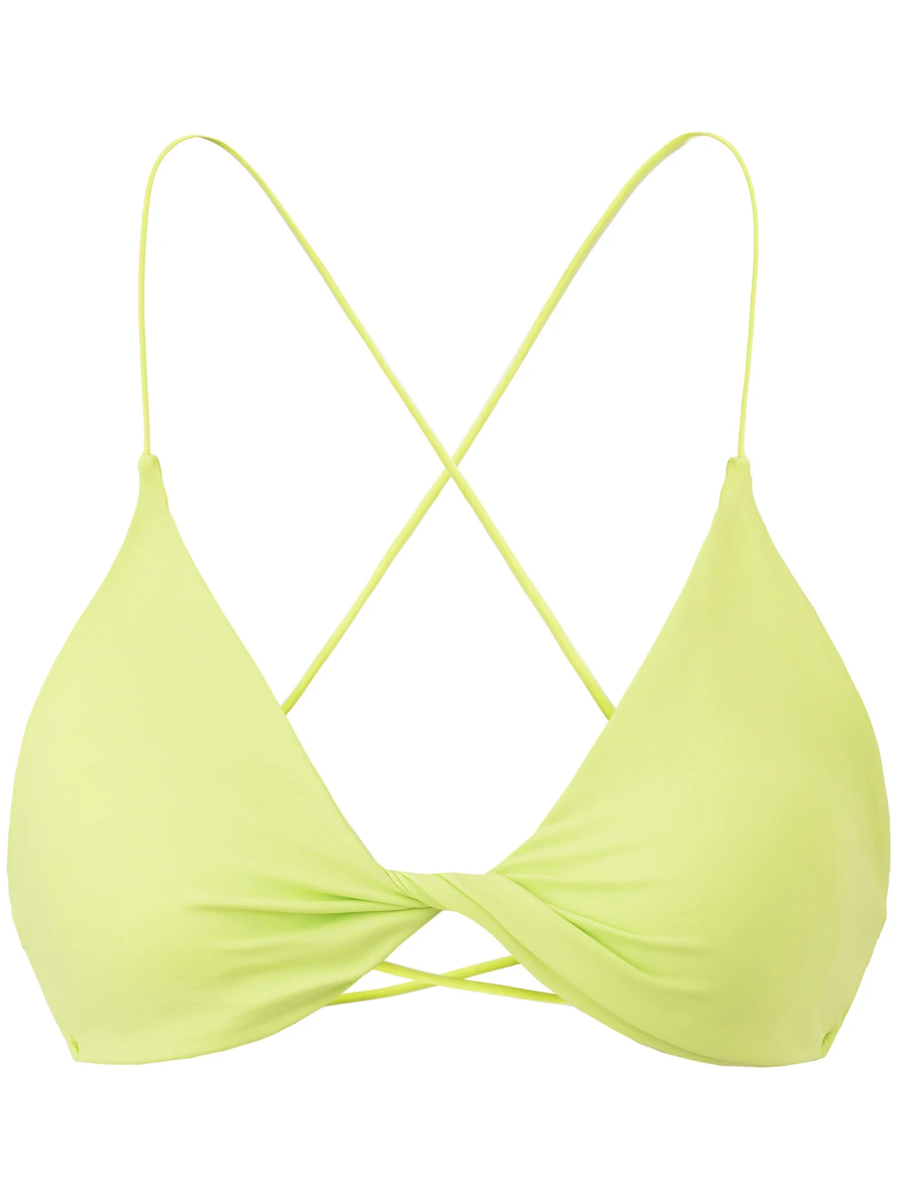 เสื้อชั้นในดีไซน์ไขว้เซ็กซี่พร้อมแผ่นรองหน้าอก ป้องกันการโป๊ กระชับพอดีตัว ความยาวแบบปกติ มีหลายสี