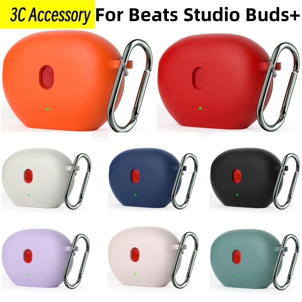 For Beats Studio Buds+  Cover Hollow out Silicone protective cases anti fall protective shell For Beats Studio Buds+ Cover Funda