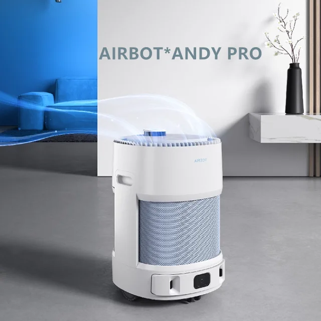 Ecovacs air purifier Andy PRO Whole house Mobile Air Purification Robot Formaldehyde removal PM2.5 2023 New Products Demisting