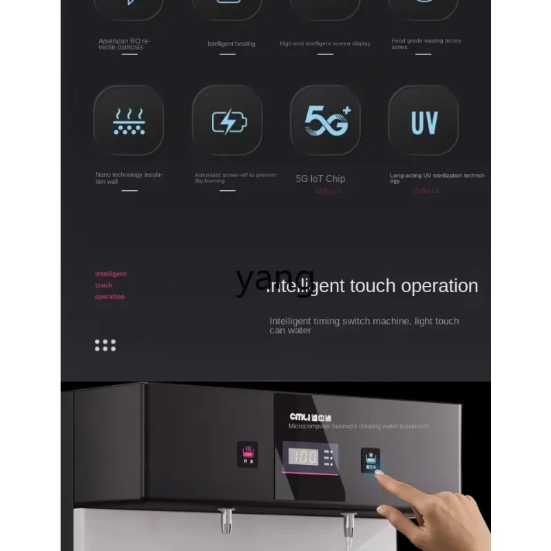 lCX  Commercial Large RO Reverse Osmosis Water Boiler Electric Water Boiler Fully Automatic Water Boiler