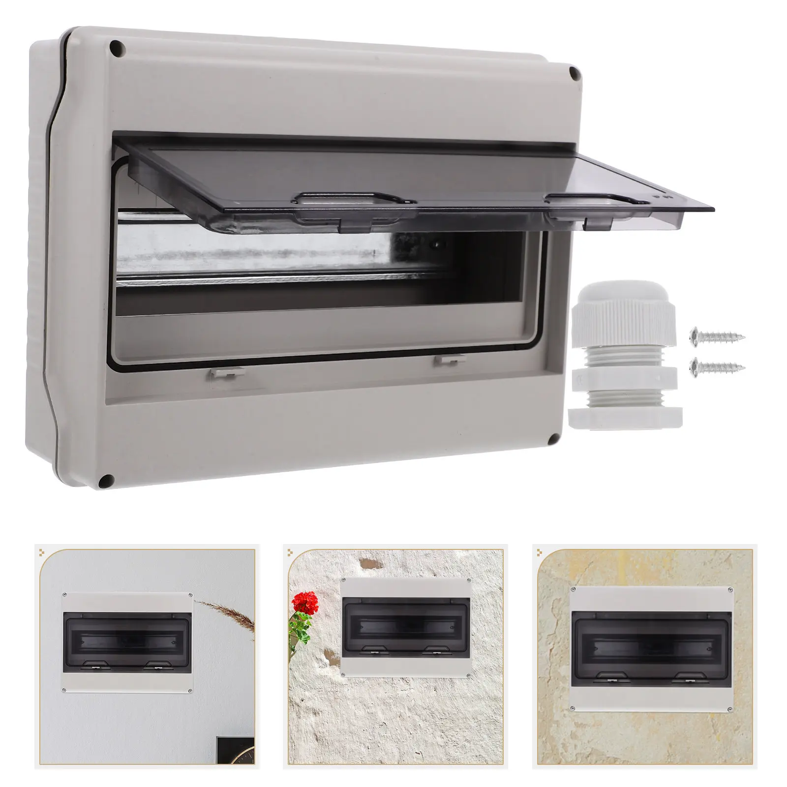 

Всепогодный распределительный щиток на 3 цепи для солнечных панелей, домашних электрических систем и автодомов