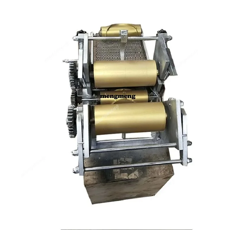 

Multifunctional Corn Tortilla Roller Pancake Machine Electric Commercial Automatic Dumpling Wraaper Flour Making Machine