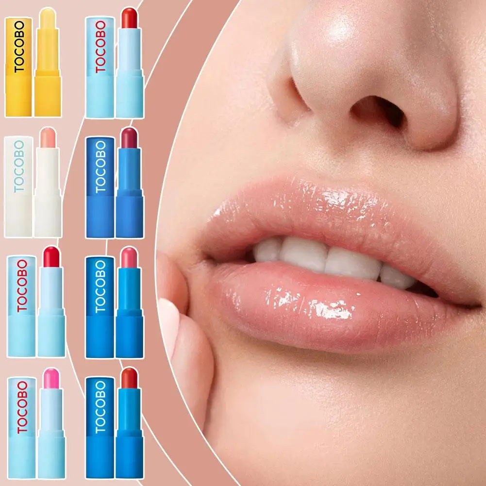 TOCOBO-bálsamo labial hidratante, brillo de labios que reduce las líneas finas, nutritivo profundo, cuidado suavemente para los labios, maquillaje coreano