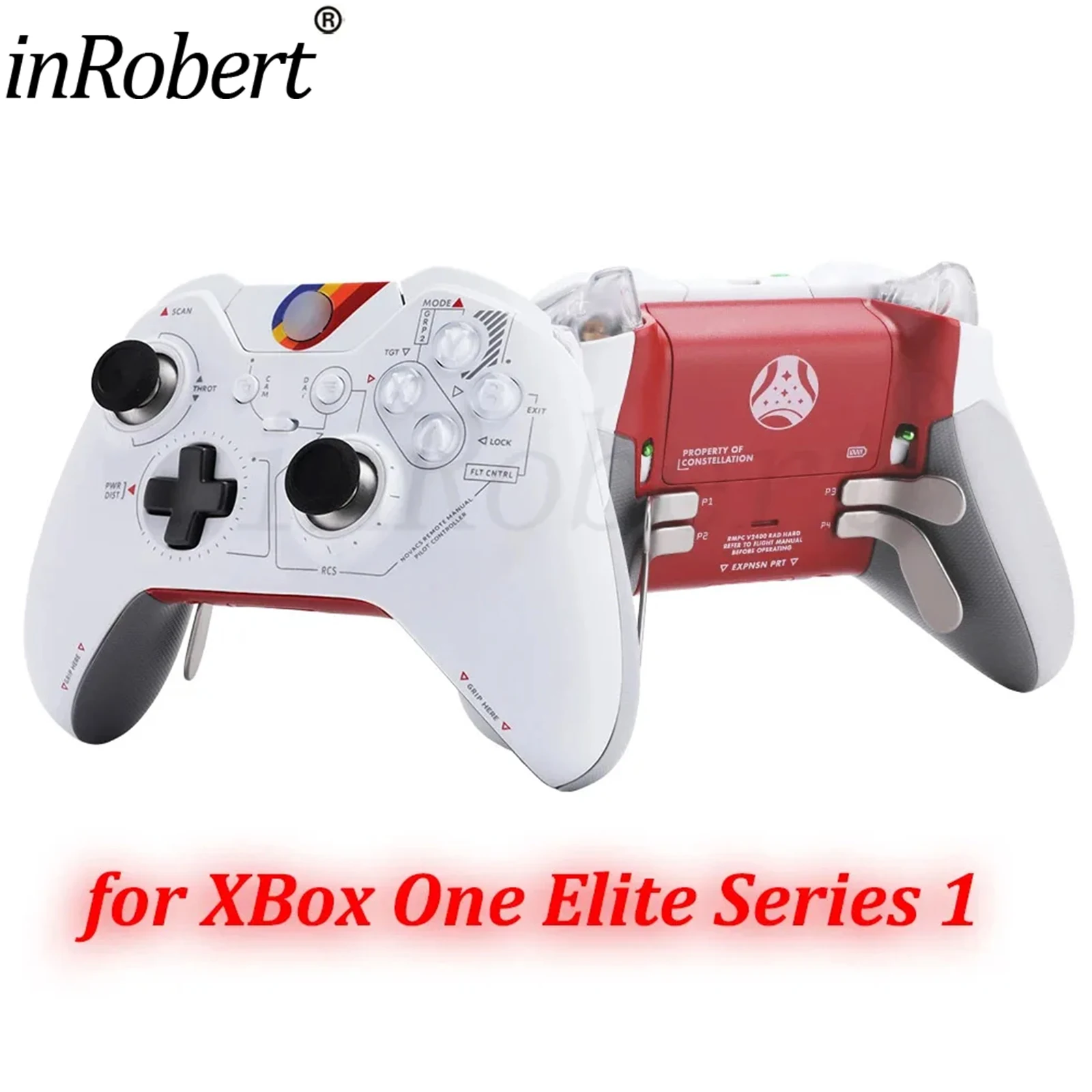 

Replace Case for XBox One Elite Series 1 1698 Controller Replacement Housing Shell Faceplate Cover Repair Part LBRB