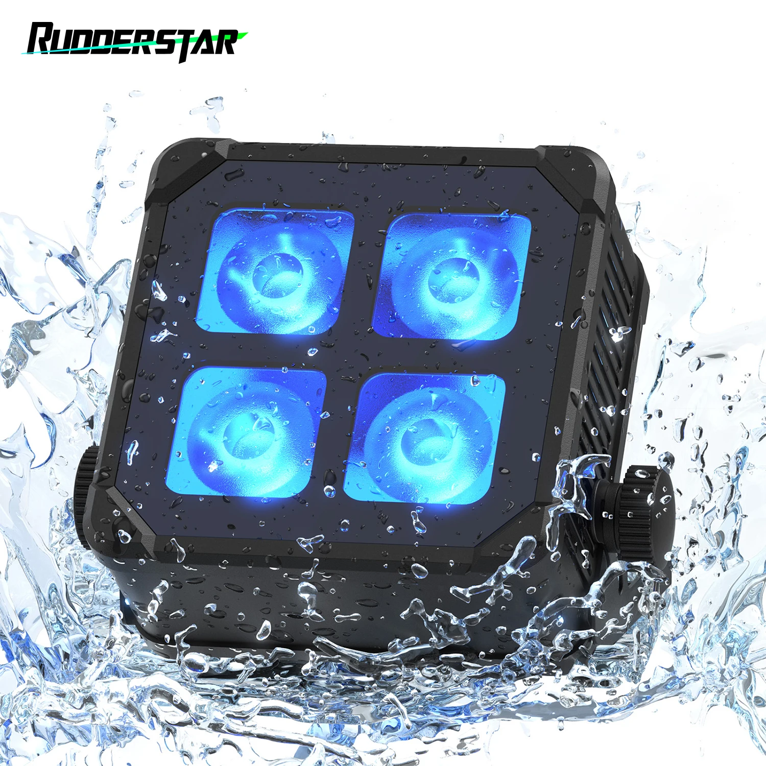 

4x10W RGBWA+UV LEDs Par Light Waterproof APP Par Lights Rechargeable Battery Stage Effect Lighting for Party Concert Theater Bar