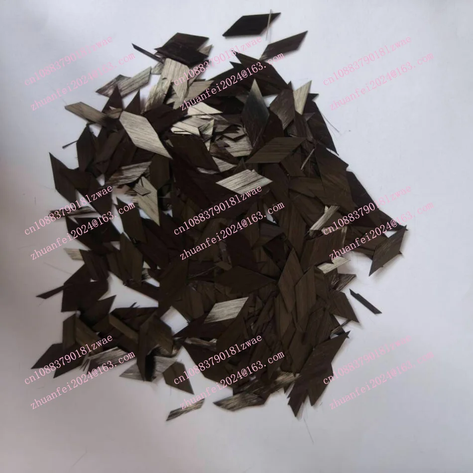 

50 г/100 г/200 г/500 г/1 кг нарезанная проволока из углеродного волокна, кованая огранка, короткая волокнистая нить, ромбовидные чешуйки