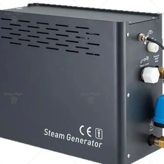 New Intelligent 4.5KW 6KW 9KW 12KW 15KW 18KW Sauna Steam Bath Machine  Control Electric Steam Generator