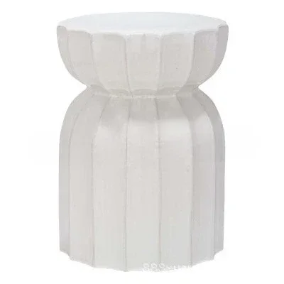 Cross-border Chinese lotus ceramic stool, living room, bedroom, bathroom, color glaze, home furnishings, porcelain pier, lobby
