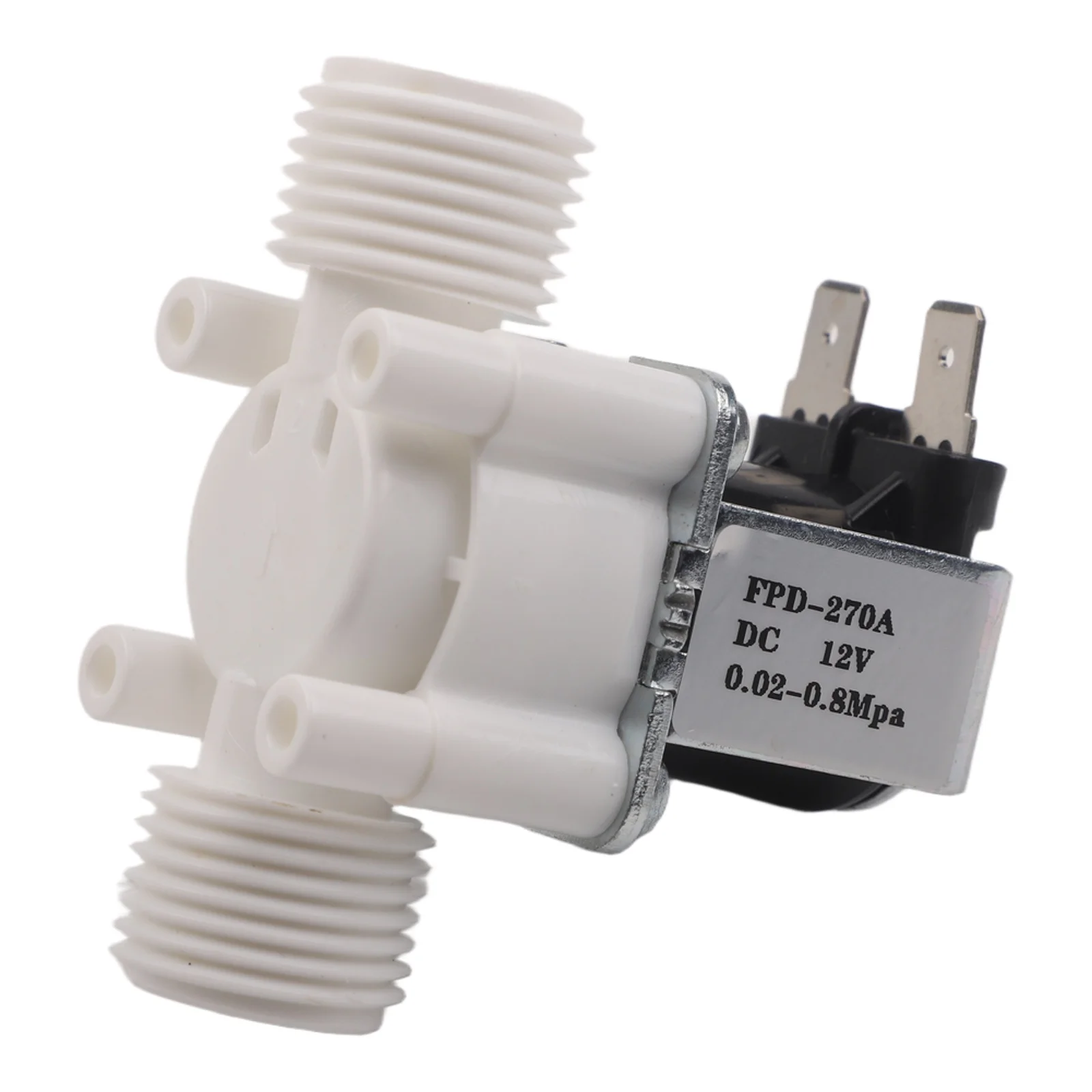 For Pneumatic Equipment 12V Solenoid Valve Irrigation Control 6.5*3.3*5.5cm 2.6*1.3*2.2in Optimized Heat Dissipation