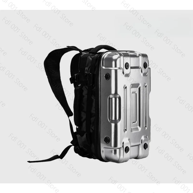 Fashion Backpack Men's Travel Computer Backpack Trend Ins Lightweight Large Capacity Fitness Cycling Locomotive Backpack