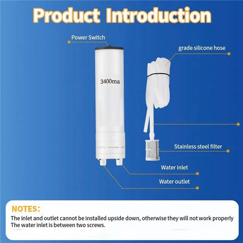 B84B-Electric Auto-Siphon Self Priming Pump Beer Transfer Pump Kit For Home Brew Beer, Wine, Mead Kombucha,Coffe