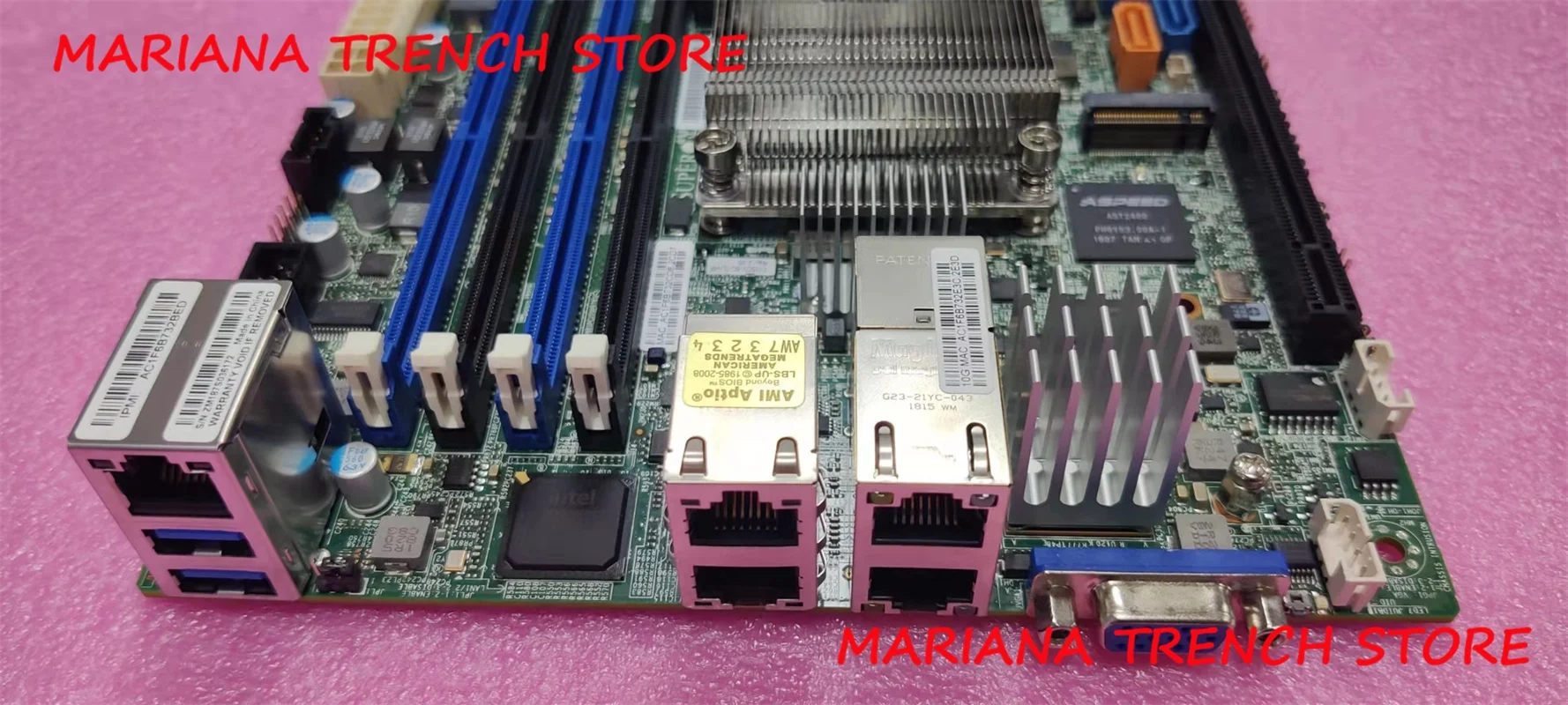 X10SDV-6C-TLN4F for Supermicro Motherboard Xeon D-1528,6-Core,12 Threads,35W,2 10GbE and 2 GbE LAN Ports