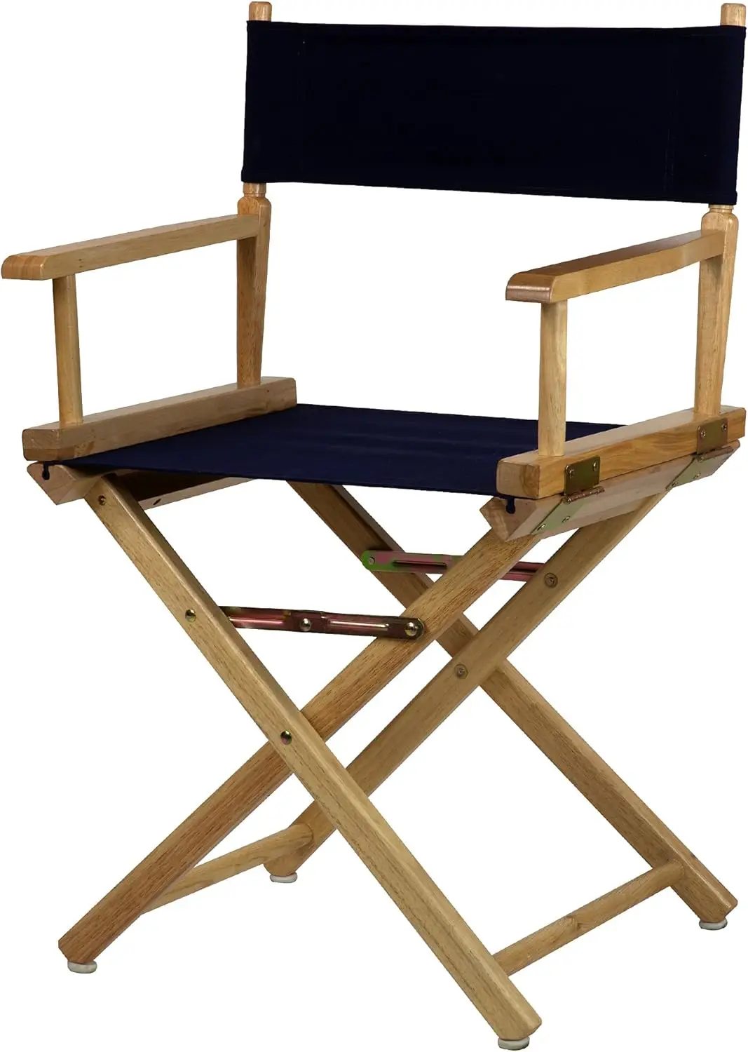 

18"" Director'S Chair Natural Frame With Navy Canvas