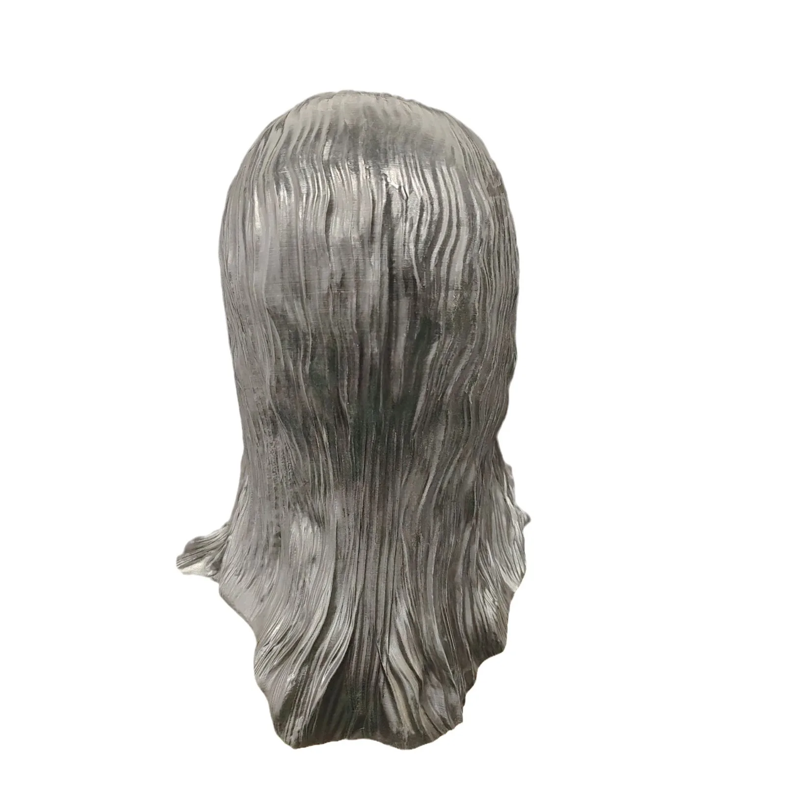 Realistische Bärtige Männer-Vollkopf-Latexmaske mit Langem Haar, Erwachsenen-Gesichtsmaske für Halloween, Maskerade, Cosplay, Kostümparty-Requisiten – Detail 4