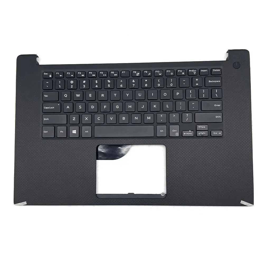 

New Palmrest Cover w/ Keyboard For Dell XPS 15 9550 Precision 5510 KYN7Y 0KYN7Y