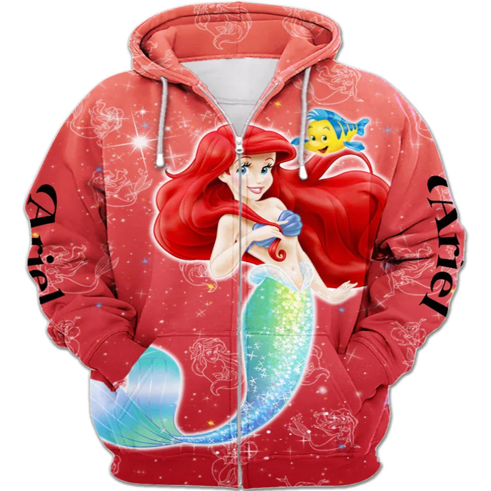 Men's Casual Cartoon Print Capuz, 3D Fashion, Disney