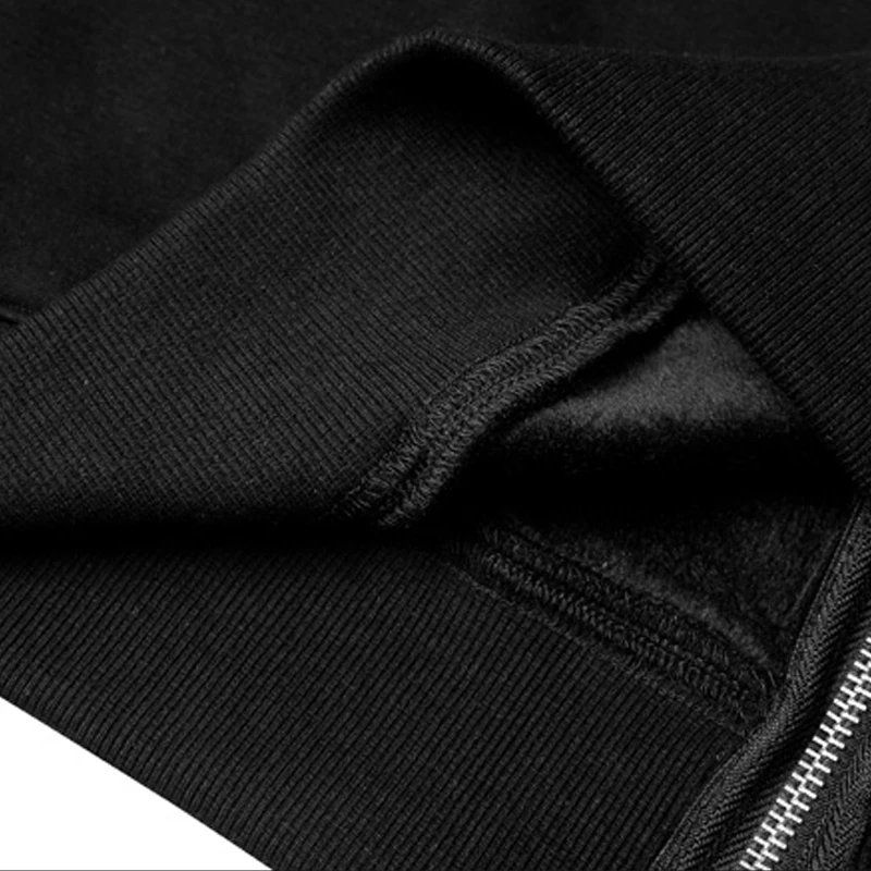 Hip Hop Jacket Coat Autumn Men Hoodie Zipper Sweatshirt Solid Color Fashion Oversize Zip Up Hooded Clothes Streetwear Unisex Top