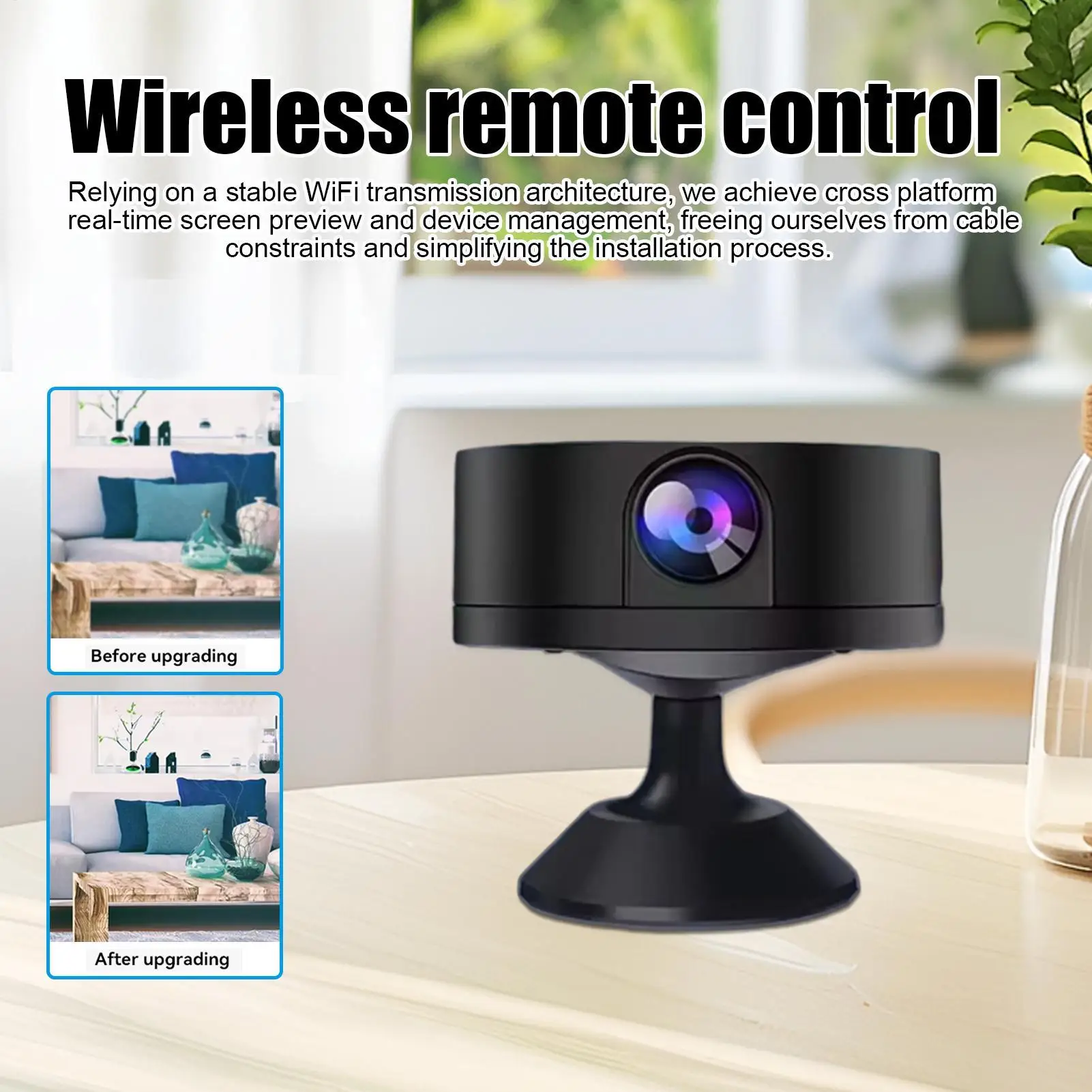 

Security Camera HD Camera For Home Security Motion Detection Wireless Intelligent Monitor For Indoor Outdoor Night Nursery Dorm
