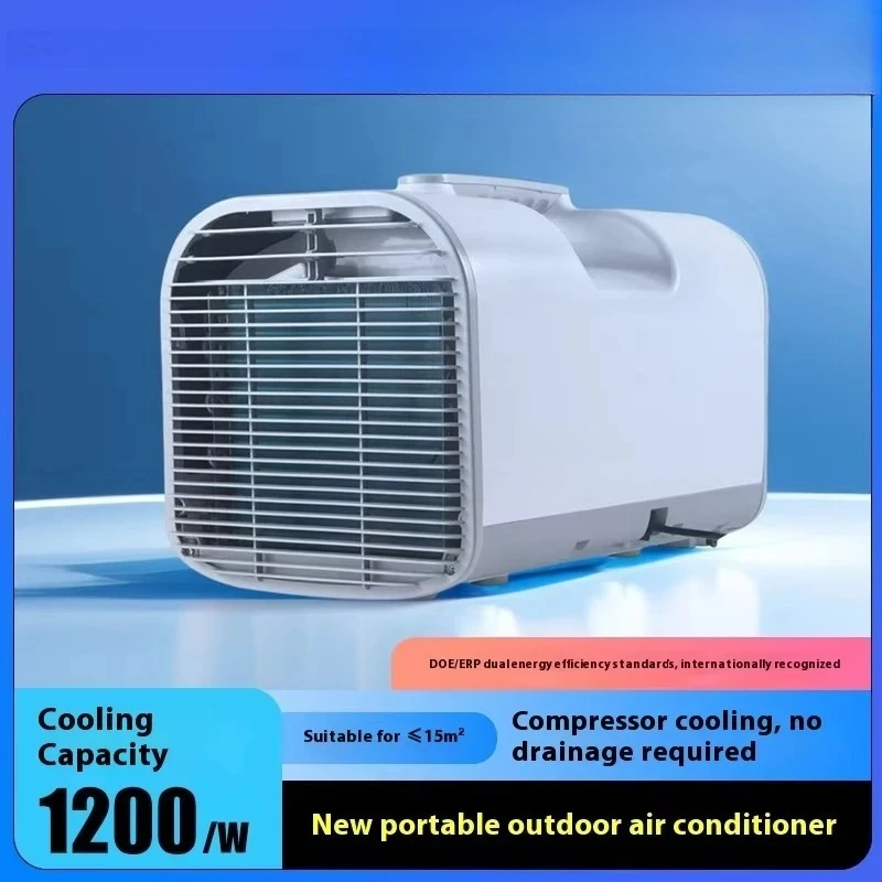 Mini Portable Air Conditioner Mobile Refrigeration Machine Core Motor Component for Bedroom Outdoor Parking