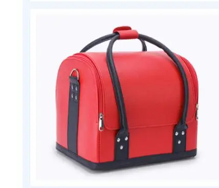 Women Large Capacity Cosm etic Suitcase Makeup Organizer Travel Toiletry Storage Bag