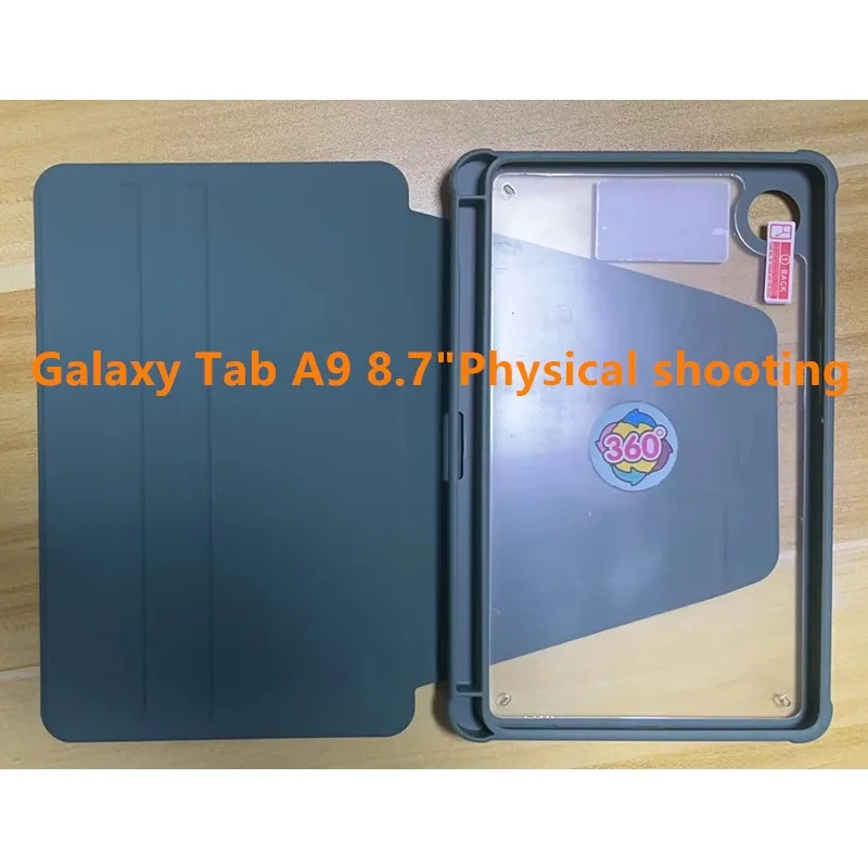 For Samsung Galaxy Tab A9 Plus 11inch SM-X210 Rotating With Pencil Holder Smart Cover for tablet samsung A9+A9 8.7\