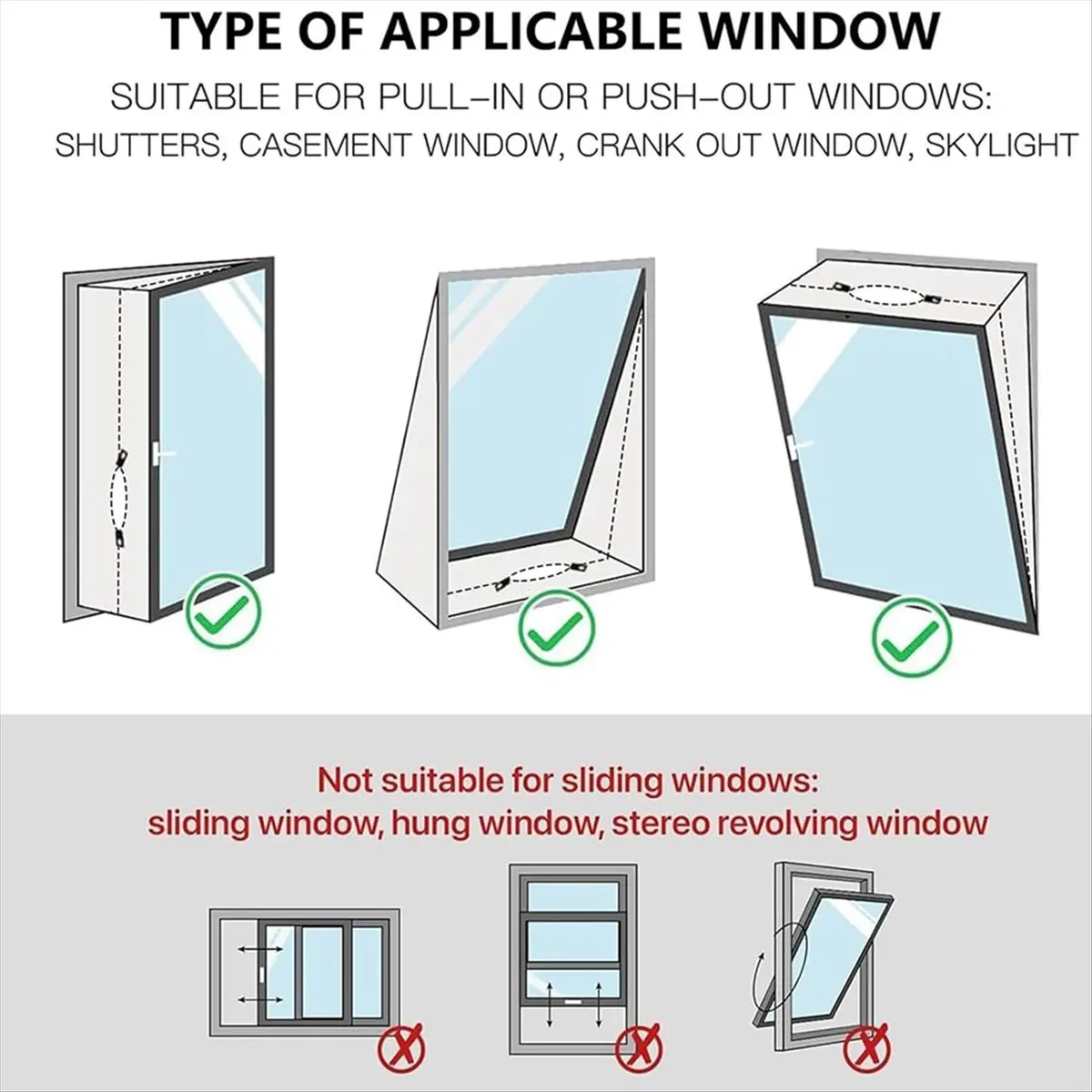 【Promo】Portable AC Window Kit 4m No-Drill Casement Seal Cloth for Mobile Air Conditioner Exhaust Ventilation Attachment