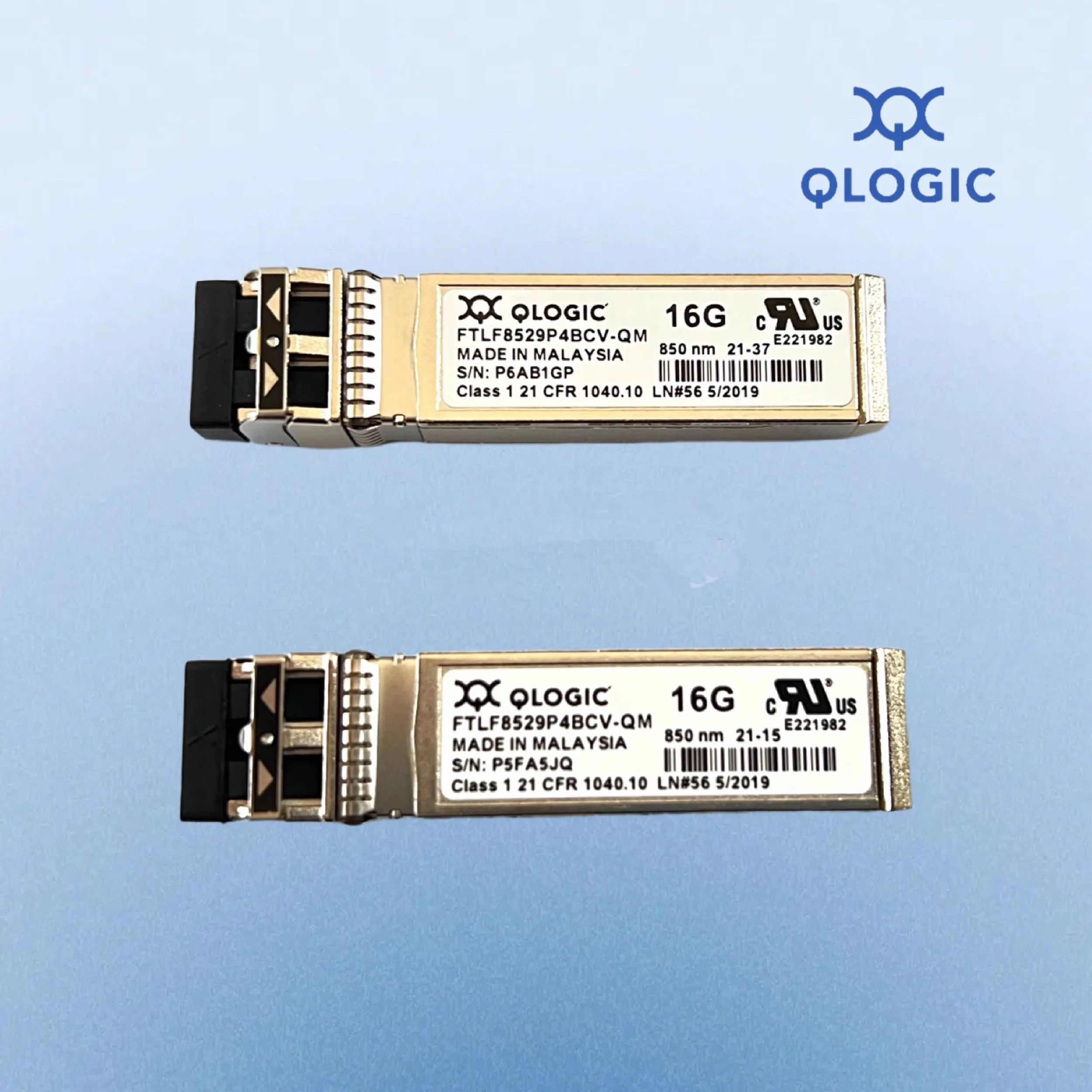 1PCS Qlogic Fiber Module Sfp 16GB FTLF8529P4BCV-QM/16G 850NM 100M SR LC-LC Sfp Fiber Transceiver