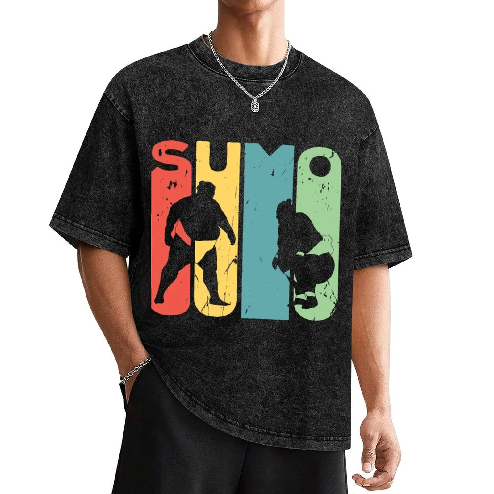 

Sumo Vintage Retro T-Shirt customizeds valentines boutique clothes T-shirts oversize vintage t shirts anime shirts men