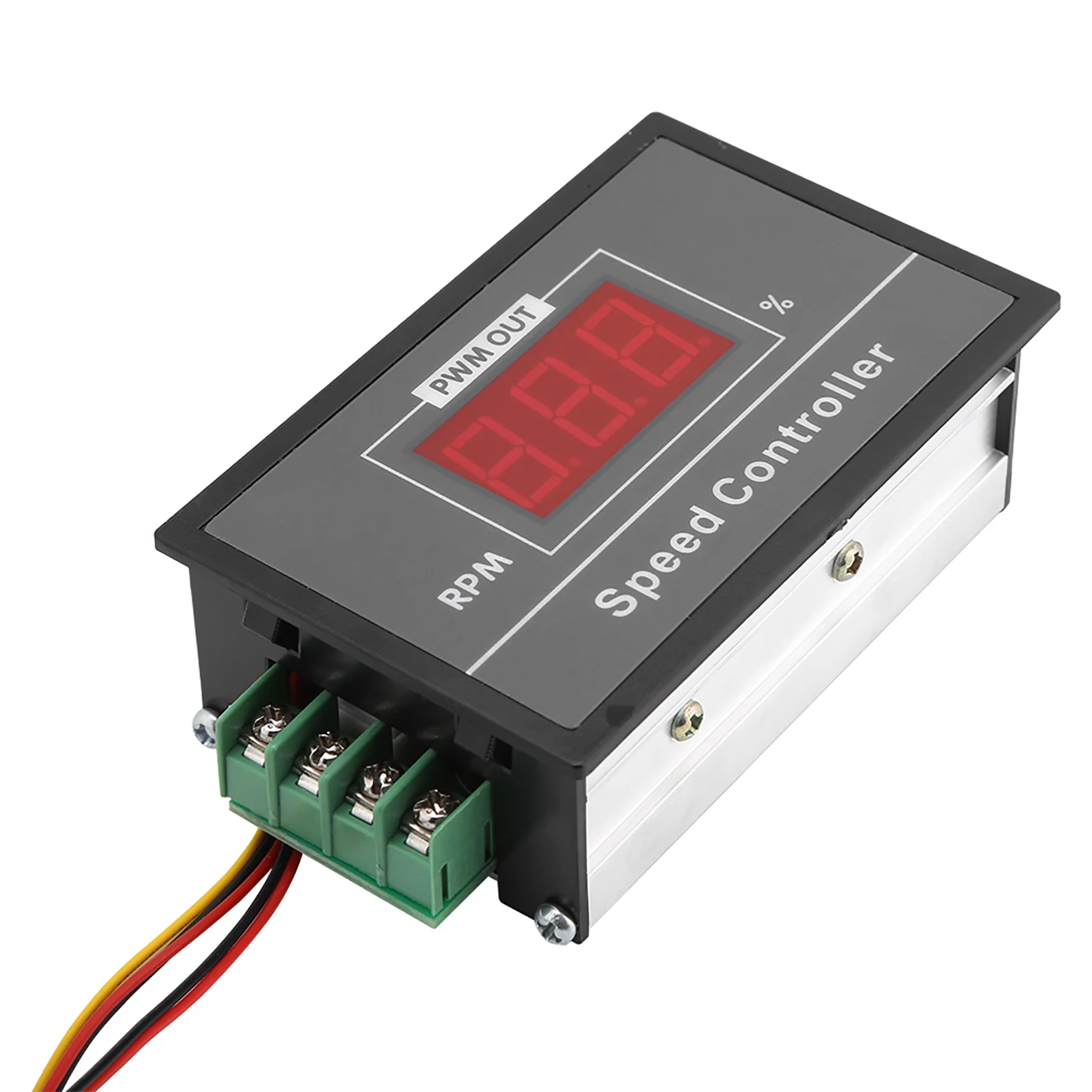 DC 6‑60V 12V 24V 36V 48V 30A PWM DC Motor Speed Controller Start Stop Switch
