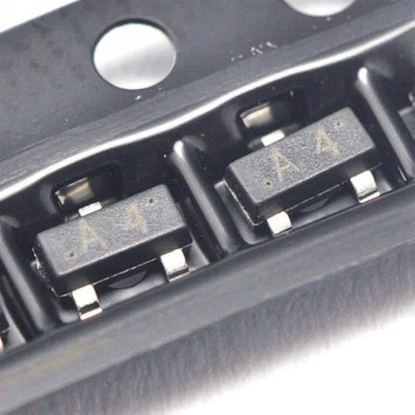 Transistor interruttore chip Smd Bav70 A4 0.2a 70v Sot-23 da 100 pezzi