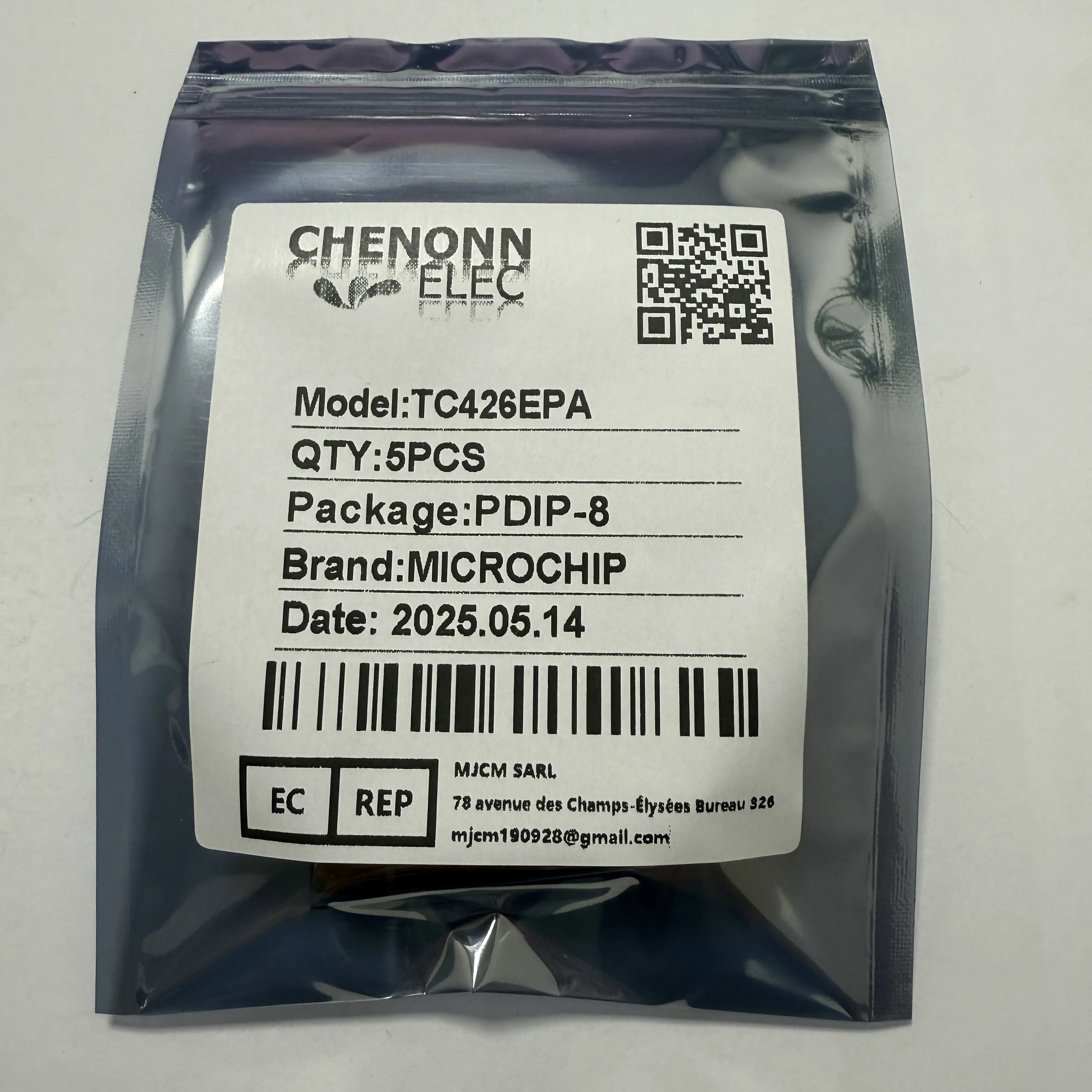 5 TEILE/LOS TC426EPA (Gate Drive ICs)