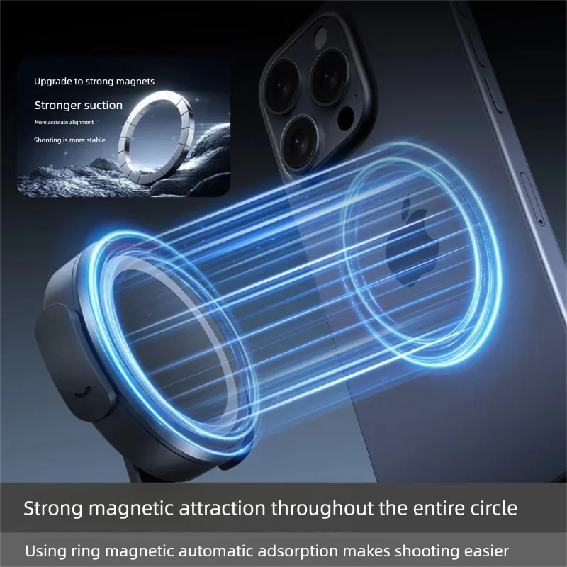 خلية الرقبة المغناطيسية دعم الهواء Magsafe الرقبة حامل الهاتف حامل هاتف Macsafe صنع الفيديو اطلاق النار مهد آيفون 17 16 15